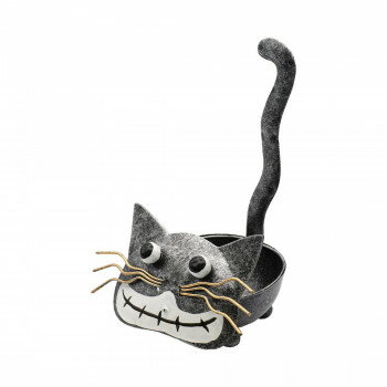 ブリキ スマイルネコ トレイ 10225810479