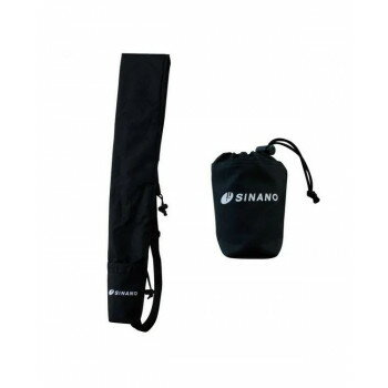 SINANO シナノ　1組収納 ポールケース ブラック 762101