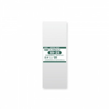 シモジマ HEIKO(ヘイコー) 006733800 クリスタルパック S 9-25 100枚