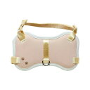小型犬用ハーネス骨型 ほねのハーネス Pink Beige Mサイズ HRN-BONE02-M