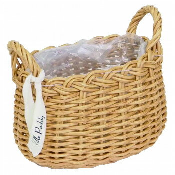 村田屋産業 PPラタンオーバル Natural S 3240