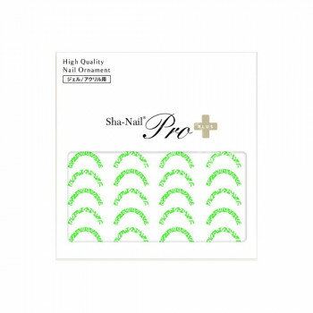 Sha-Nail Pro PLUS ̥ͥ ͥ륷 French Alphabet Color Line -Green- FR-AC...