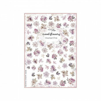Sha-Nail Pro 写ネイル ネイルシール mood flowers -Sherbet Pink- MOF-002 Sha-Nail Pro 写ネイル ネイルシール mood flowers -Sherbet Pink- MOF-002