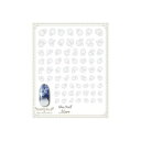 Sha-Nail More 写ネイル ネイルシール Water Drops (White) MWD-002