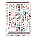 Sha-Nail Pro 写ネイル ネイルシール Fabric Book/ファブリックブック FBK-001