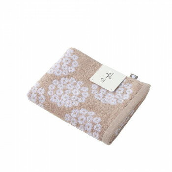 Onnera北欧柄フェイスタオルイッピー・イッピー ベージュ ONZG-309BE