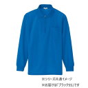 アイトス 吸汗速乾(クールコンフォート)長袖ジップポロシャツ(男女兼用) ブラック SS 10580