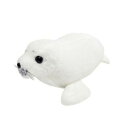 吉徳 アザラシのアラザン ぬいぐるみ M (ホワイト) 180087