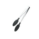 田辺金具 抗菌耐熱カラートング(大) ブラック 300mm