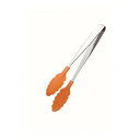 田辺金具 抗菌耐熱カラートング(大) オレンジ 300mm