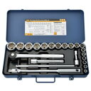 トップ工業(TOP) サーフェイスソケットレンチセット(差込角12.7mm) 22点 SSS-417S