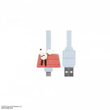 ピーナッツ USB Type-C マスコットケーブル ドッグハウス SNGG-77B