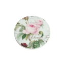 アクロスシーズ ローズ柄マグネット 陶器 6個セット JYA-508