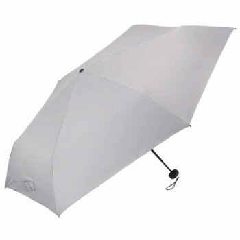 LESS IS MORE ネオミニUVブロック 折りたたみ傘 55cm アッシュグレー S355-1130GY1-BG LESS IS MORE ネオミニUVブロック 折りたたみ傘 55cm アッシュグレー S355-1130GY1-BG