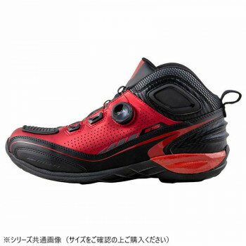 elf エルフ モーターサイクルシューズ シンテーゼ16 10レッド 24.0cm EL01610240