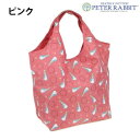 優美社 0634-00 (ピーターラビット(TM)) コンパクトショッピングバッグ(M) ピンク