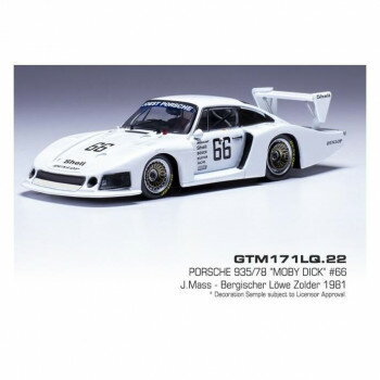 IXO/イクソ ポルシェ 935/78 81DRM ゾルダー 66 J.Mass 1/43スケール GTM171LQ