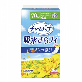 チャームナップ 吸水さらフィ 長時間快適用 16枚入 852584