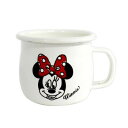 豊琺瑯 ディズニーミッキー&ミニー ホーローマグカップ ミニー MMJ-13
