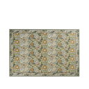 川島織物セルコン Morris Design Studio ピンクアンドローズ ラグ 約140×200cm KF1718A Y イエロー