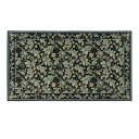 川島織物セルコン Morris Design Studio レスターアカンサス マット 約68×123cm FH1710A B ブルー