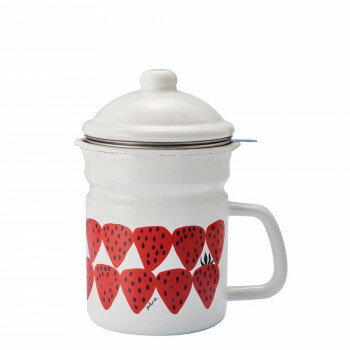 豊琺瑯　Plune.(プルーン)　ホーローオイルポット　あかいちご　POP-901