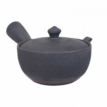 M1156 ベンリー急須1.5号平碗黒ゆずたたき 萬古焼