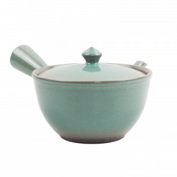 M1158 ベンリー急須2号末広青磁 萬古焼