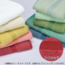 日繊商工 カラータオル カリブカラー バスタオル 6 ワインレッド T2500