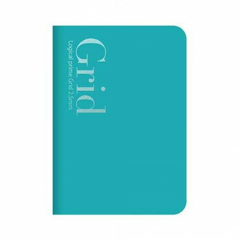 ナカバヤシ ノート プライム・グリッド2.5・B6-7ブルーグリーン NB601-7