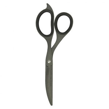 ナカバヤシ サクットカット ハサミ ヒキギリスリム フッ素コート ダークグレー NH-HSF180DG