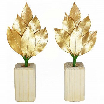 A＆K 金の榊(ミニSS) 榊立てセット ST-017