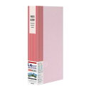 ナカバヤシ フォトホルダー288 ポケットアルバム ストライプ ピンク PHE3288A-P