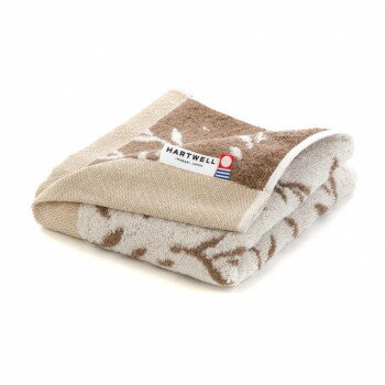 ハートウエル ナチュラルタオル テーダスEC FT フェイスタオル ブラウン 13990247