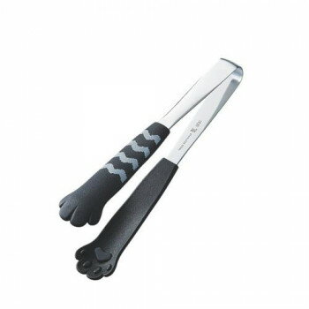 卓上トング きゃっちだにゃん 黒 しま・1214