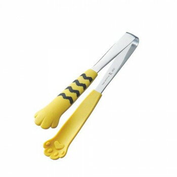 卓上トング きゃっちだにゃん 黄 しま・1191