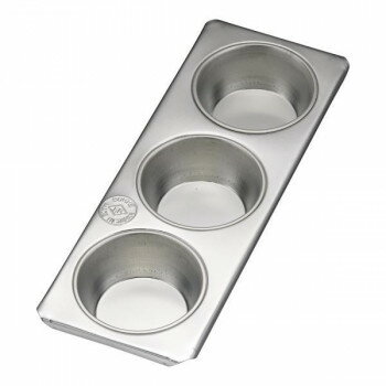 ブリキ　マフィン型　98カップ3ヶ付