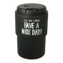ダブルウォールタンブラー NICEDAY 340ml BK