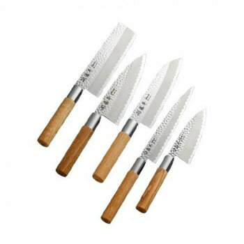 関藤平 鎚起包丁5本組セット(菜切り・三徳・出刃・刺身・小 32072 8488-537