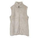 After nine アフターナイン ニューマイヤージップアップベスト 02 CLOUDY IVORY GBR2215