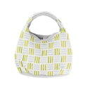 くろちく linkミニラウンドバッグ さんくずし 灰 21809418