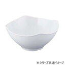福井クラフト メラミン40cm四方上り深鉢ホワイト 51353720