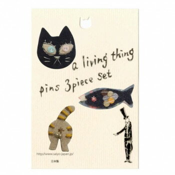 wizmile 猫ピンズ3種セット WM17-A04-MX
