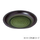 福井クラフト 8.5寸清水鉢 渕茶乾漆内織部 80521450