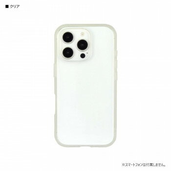 IIIIfit Clear iPhone16 Pro 対応 ケース クリア IFT-174CL
