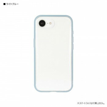 IIIIfit Clear iPhone16e 対応 ケース ライトブルー IFT-178LBL