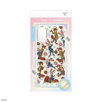 ディズニーキャラクター Camera Frame iPhone 16 対応 ケース ズートピア DNG-285NC