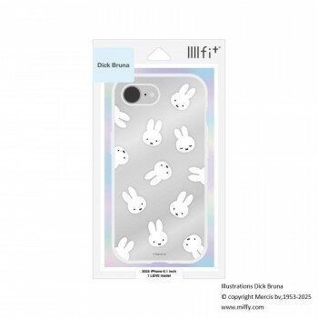 ミッフィー IIIIfit Clear iPhone16e 対応 ケース ミッフィー MF-574A