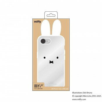 ミッフィー フレーム IIIIfit Clear iPhone16e 対応 ケース MF-577A
