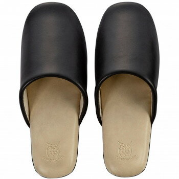 センコー クリアセゾン バイカラー 機能素材 スリッパ 約28cm ブラック 97466